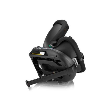 Lionelo - Bilbarnstol med bas swivel NAVY i-Storlek 40-150 cm svart