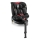 Lionelo - Bilbarnstol med bas swivel NAVY i-Storlek 40-150 cm svart/röd