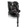 Lionelo - Bilbarnstol med bas swivel NAVY i-Storlek 40-150 cm svart/rosa
