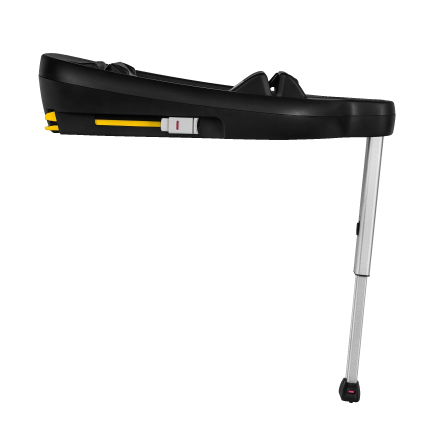 Lionelo - Bilbarnstol med medföljande roterbar bas ASTRID SET i-Size 40-87 cm Svart/Grå