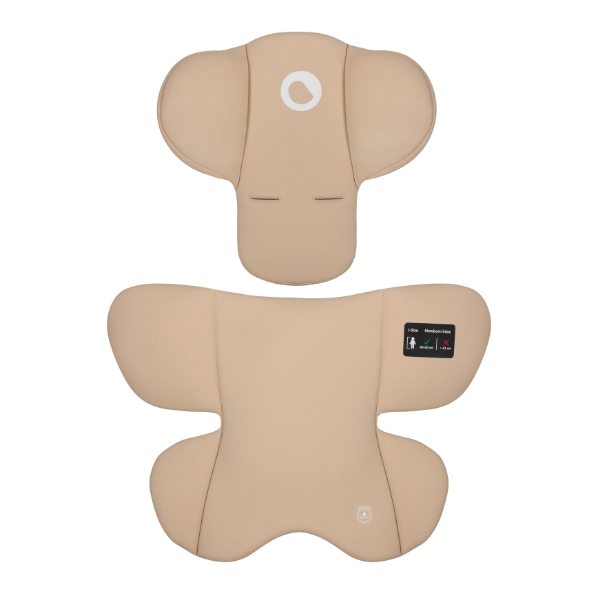 Lionelo - Bilbarnstol med roterbar bas ASTRID SET i-Size 40-87 cm Beige sand