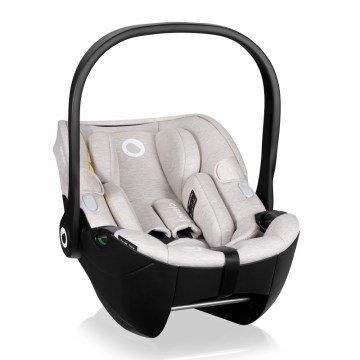 Lionelo - Bilbarnstol MOXIE i-Size 40-87 cm Sandbeige