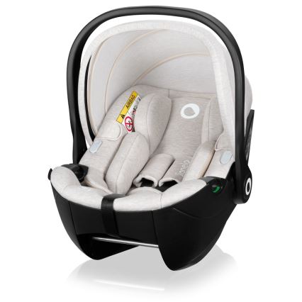 Lionelo - Bilbarnstol MOXIE i-Size 40-87 cm Sandbeige
