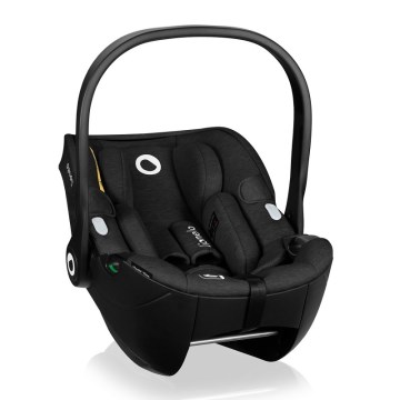 Lionelo - Bilbarnstol MOXIE i-Size 40-87 cm Svart Onyx