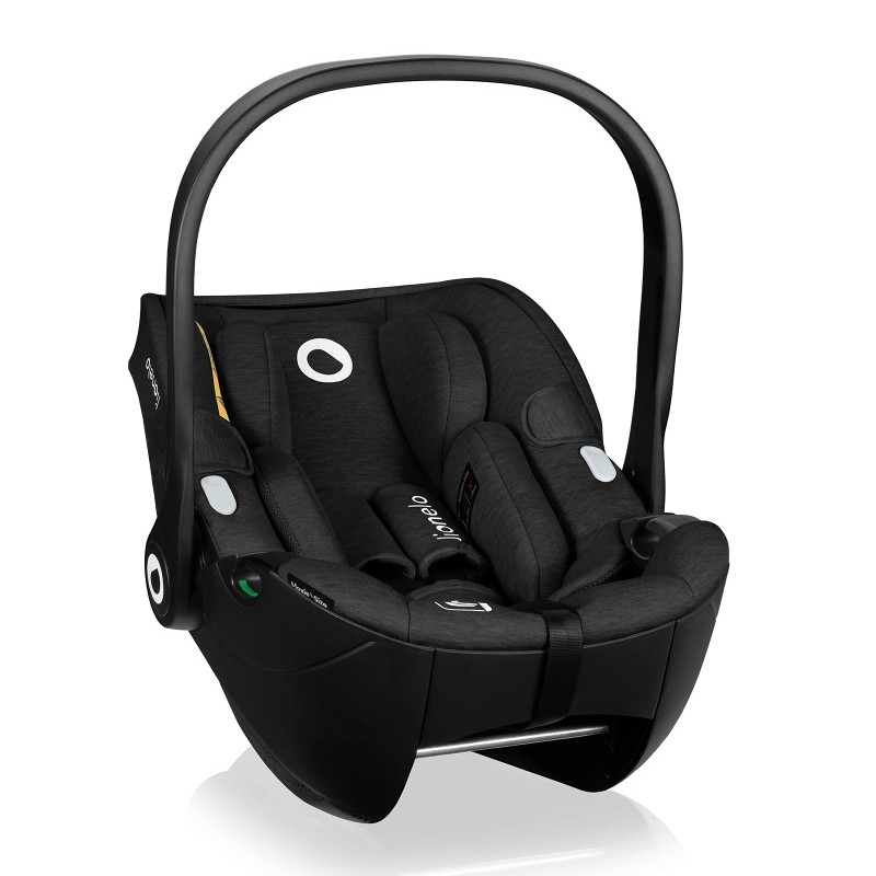 Lionelo - Bilbarnstol MOXIE i-Size 40-87 cm Svart Onyx