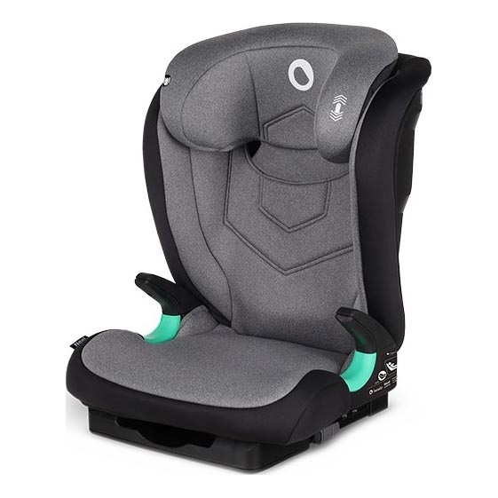 Lionelo - Bilbarnstol NEAL i-Size 100-150 cm stengrå