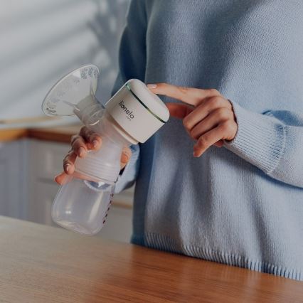 Lionelo - Elektrisk uppladdningsbar bröstpump FIDI PLUS 5V 1200 mAh 180 ml