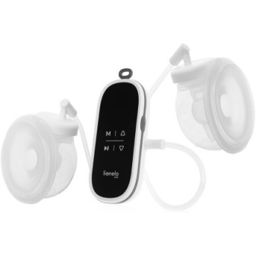 Lionelo - Elektrisk uppladdningsbar dubbel bröstpump för bröstmjölk TWEE FREE 5V 1500 mAh 150 ml