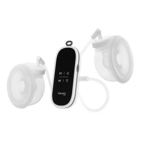 Lionelo - Elektrisk uppladdningsbar dubbel bröstpump för bröstmjölk TWEE FREE 5V 1500 mAh 150 ml