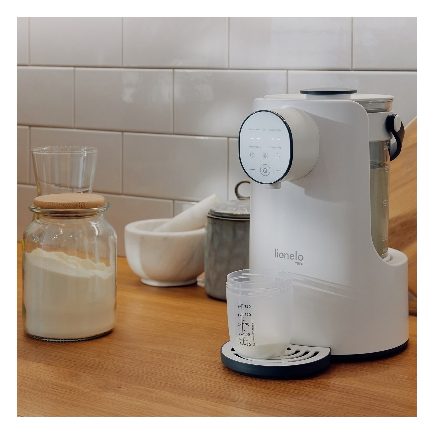 Lionelo - Flaskvärmare BABYPRESTO 1000W/230V vit