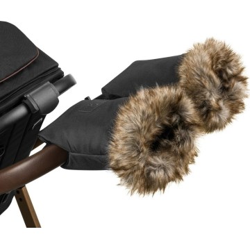 Lionelo - Handmuff till barnvagn HANDMUFF Svart