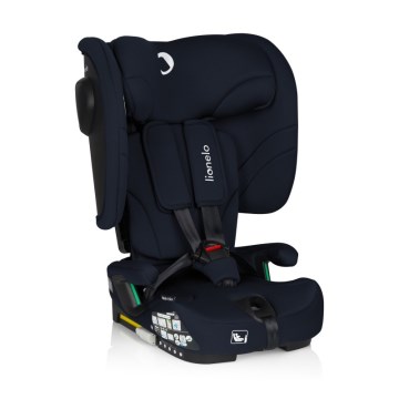 Lionelo - Hopfällbar bilbarnstol NELLY i-Size 76-150 cm Navyblå