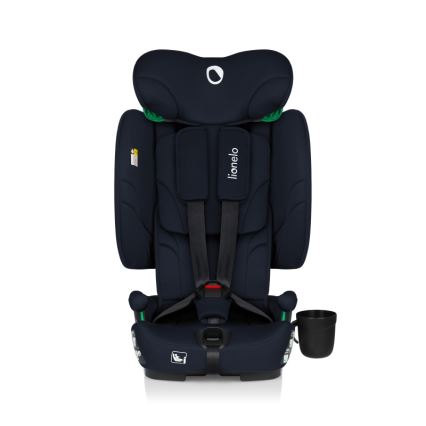 Lionelo - Hopfällbar bilbarnstol NELLY i-Size 76-150 cm Navyblå