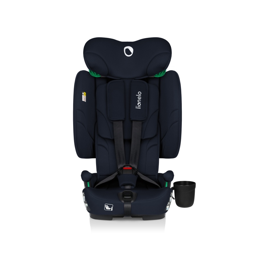 Lionelo - Hopfällbar bilbarnstol NELLY i-Size 76-150 cm Navyblå