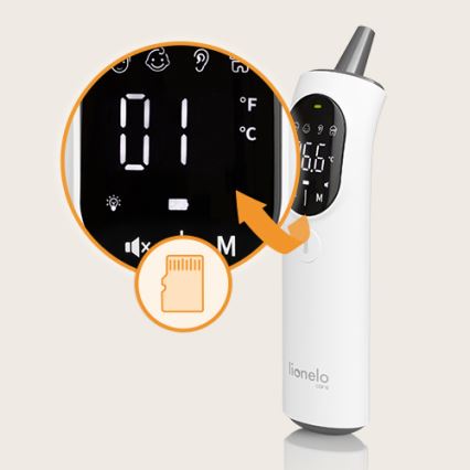 Lionelo - Infraröd termometer FEVERSCAN 2xAAA
