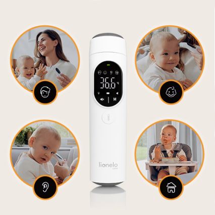 Lionelo - Infraröd termometer FEVERSCAN 2xAAA