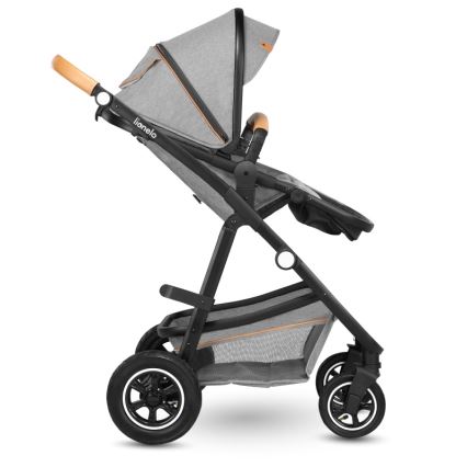 Lionelo - Kombinerad 2-i-1-barnvagn AMBER Grey Stone