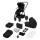 Lionelo - Kombinerad 2-i-1 barnvagn MERIL Black Onyx