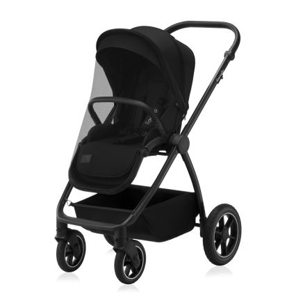 Lionelo - Kombinerad 2-i-1 barnvagn MERIL Black Onyx