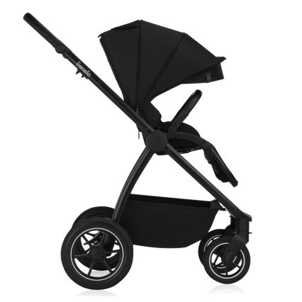 Lionelo - Kombinerad 2-i-1 barnvagn MERIL Black Onyx