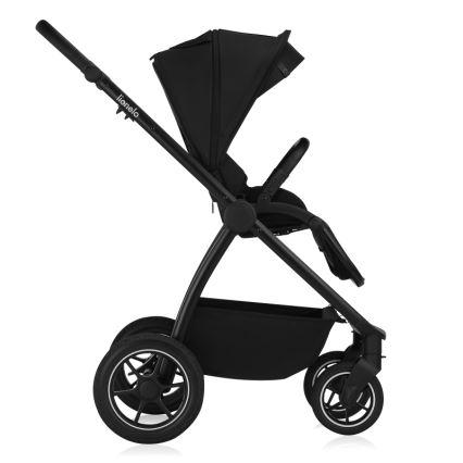 Lionelo - Kombinerad 2-i-1 barnvagn MERIL Black Onyx