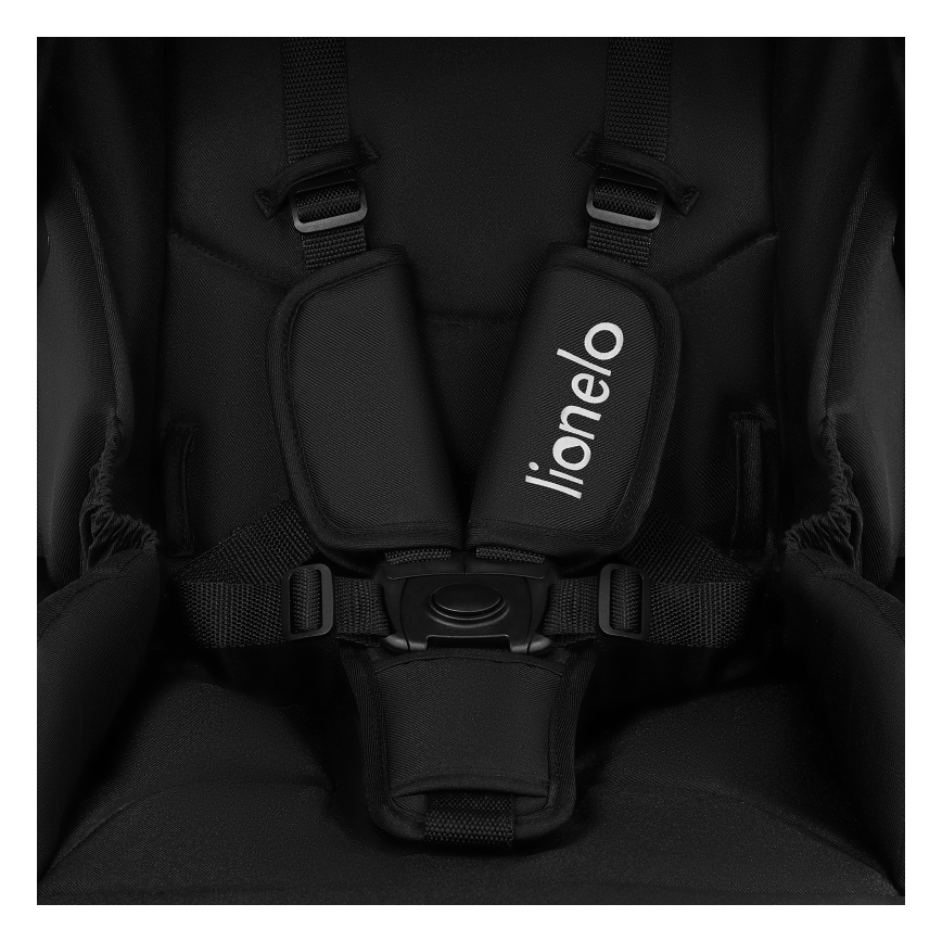 Lionelo - Kombinerad 2-i-1 barnvagn MERIL Black Onyx