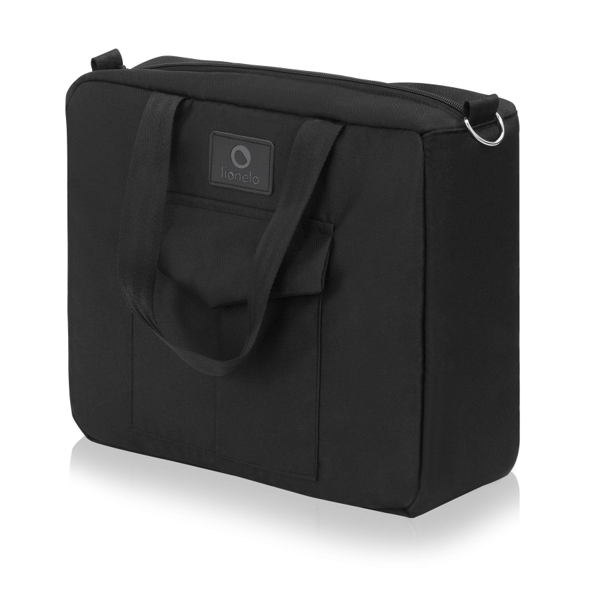 Lionelo - Kombinerad 2-i-1 barnvagn MERIL Black Onyx