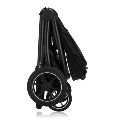 Lionelo - Kombinerad 2-i-1 barnvagn MERIL Black Onyx