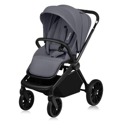 Lionelo - Kombinerad 2-i-1-barnvagn MIKA PLUS Grey Stone