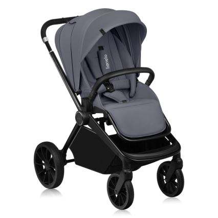 Lionelo - Kombinerad 2-i-1-barnvagn MIKA PLUS Grey Stone