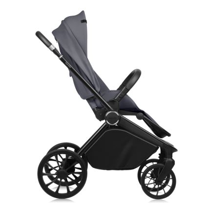 Lionelo - Kombinerad 2-i-1-barnvagn MIKA PLUS Grey Stone