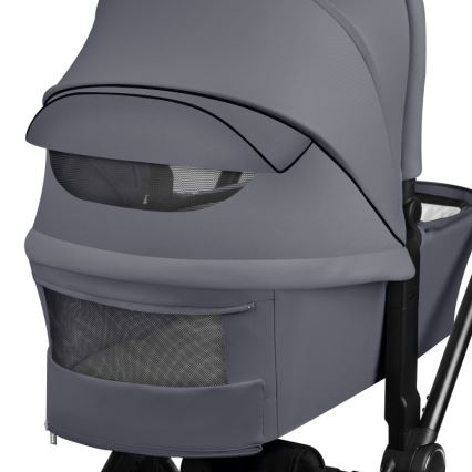 Lionelo - Kombinerad 2-i-1-barnvagn MIKA PLUS Grey Stone