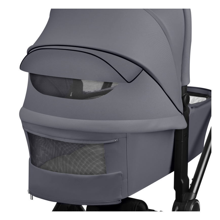 Lionelo - Kombinerad 2-i-1-barnvagn MIKA PLUS Grey Stone