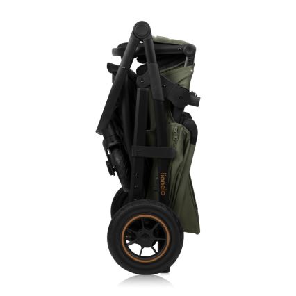 Lionelo - Kombinerad 3-i-1 barnvagn AMBER PLUS Green Forest