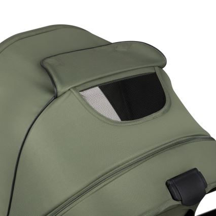 Lionelo - Kombinerad 3-i-1 barnvagn AMBER PLUS Green Forest