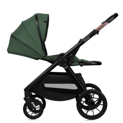 Lionelo - Kombinerad 3-i-1 barnvagn LAYLA Green Forest
