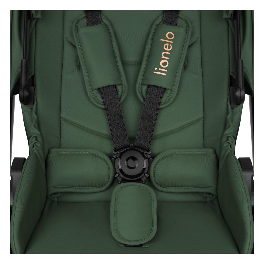 Lionelo - Kombinerad 3-i-1 barnvagn LAYLA Green Forest
