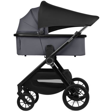Lionelo - Kombinerad 3-i-1-barnvagn LAYLA Grey Stone