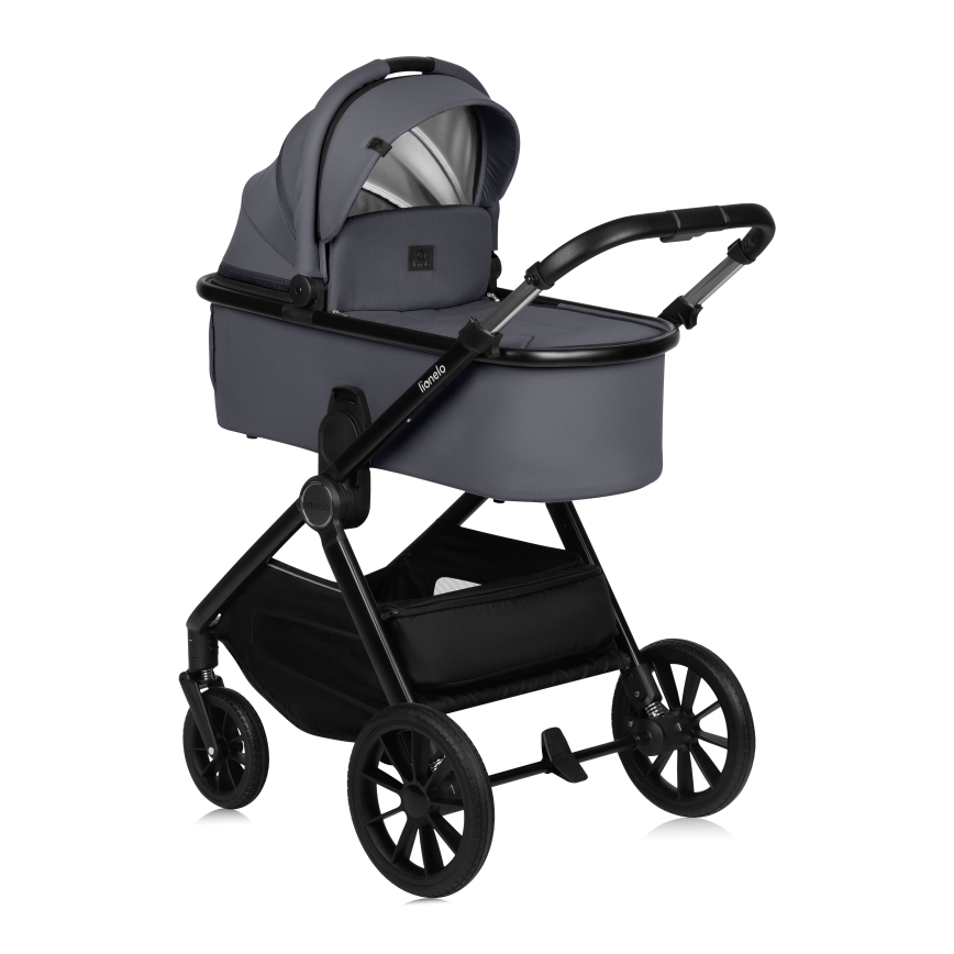 Lionelo - Kombinerad 3-i-1-barnvagn LAYLA Grey Stone