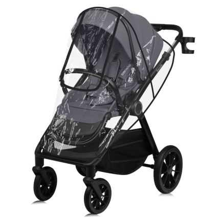 Lionelo - Kombinerad 3-i-1-barnvagn LAYLA Grey Stone