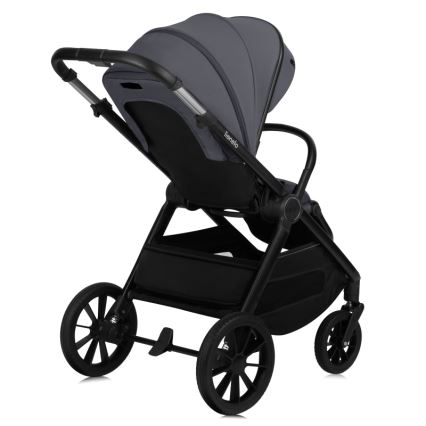 Lionelo - Kombinerad 3-i-1-barnvagn LAYLA Grey Stone