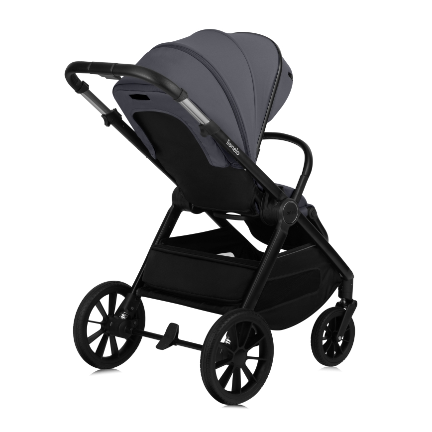 Lionelo - Kombinerad 3-i-1-barnvagn LAYLA Grey Stone