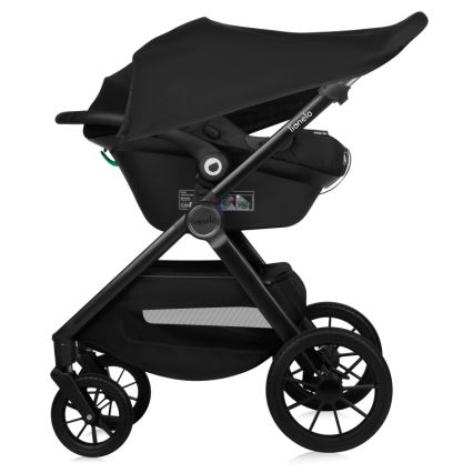 Lionelo - Kombinerad 3-i-1-barnvagn LAYLA Grey Stone