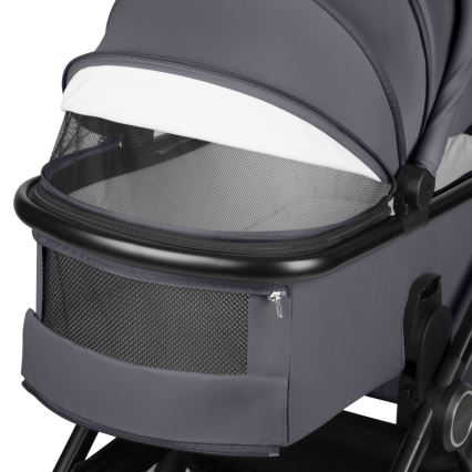 Lionelo - Kombinerad 3-i-1-barnvagn LAYLA Grey Stone