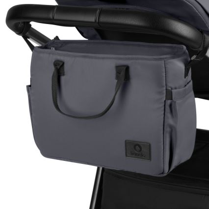 Lionelo - Kombinerad 3-i-1-barnvagn LAYLA Grey Stone