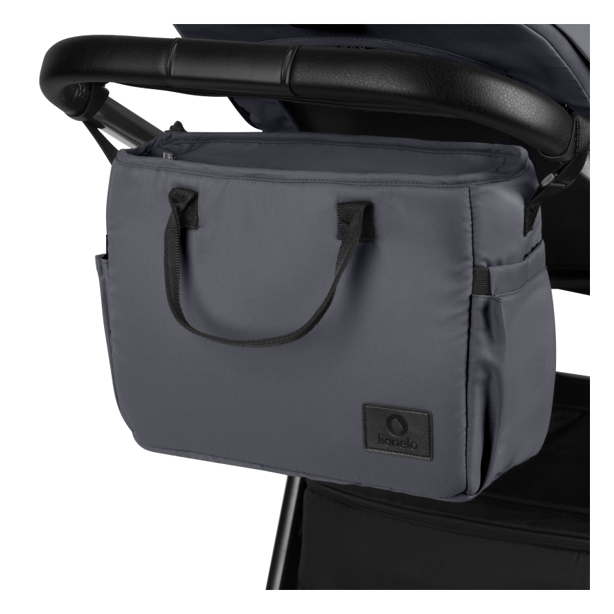 Lionelo - Kombinerad 3-i-1-barnvagn LAYLA Grey Stone