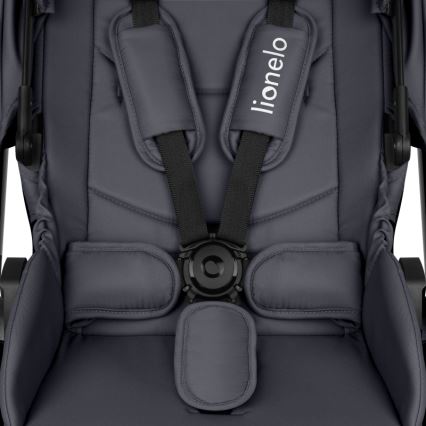 Lionelo - Kombinerad 3-i-1-barnvagn LAYLA Grey Stone