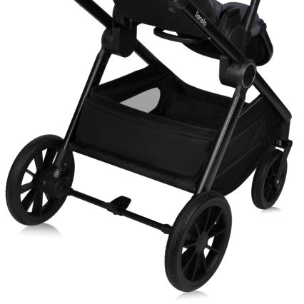Lionelo - Kombinerad 3-i-1-barnvagn LAYLA Grey Stone