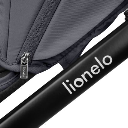 Lionelo - Kombinerad 3-i-1-barnvagn LAYLA Grey Stone