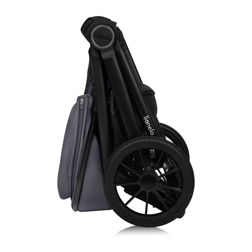 Lionelo - Kombinerad 3-i-1-barnvagn LAYLA Grey Stone